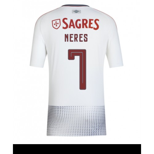 Fotbalové Dres Benfica David Neres #7 Alternativní 2022-23 Krátký Rukáv